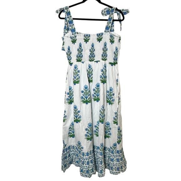 Pink City Prints Elena Dress in Vintage Posey - Picture 5 of 10